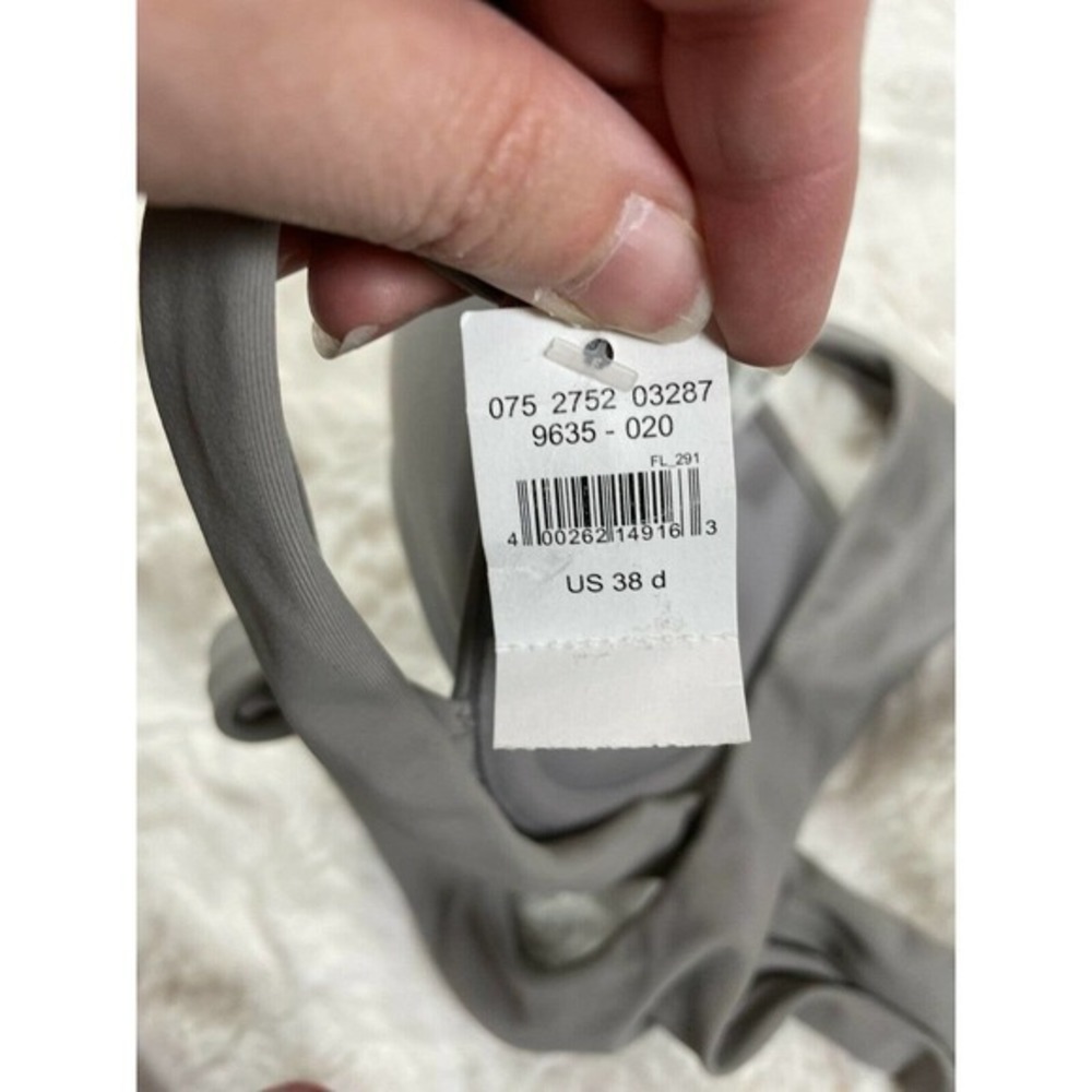 Aerie Swim top‎ grey size 38D front closure - Picture 5 of 5